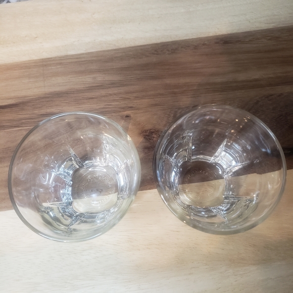Jim Beam Black Low Ball Whiskey Bourbon Double Rocks Glasses Lot Two Old Fashion - Picture 3 of 6